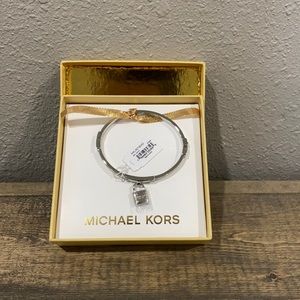 NWT! Michael Kors Lock Bangle!